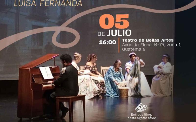 La “Zarzuela Luisa Fernanda” llega al Teatro de Bellas Artes