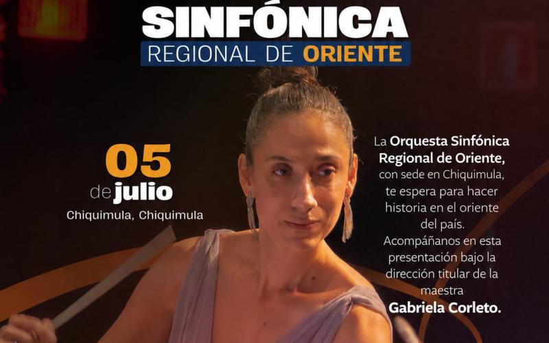 Concierto de la Orquesta Sinfónica Regional de Oriente
