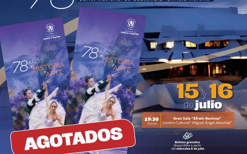 Gala del 78 aniversario del Ballet Nacional de Guatemala «Christa Mertins