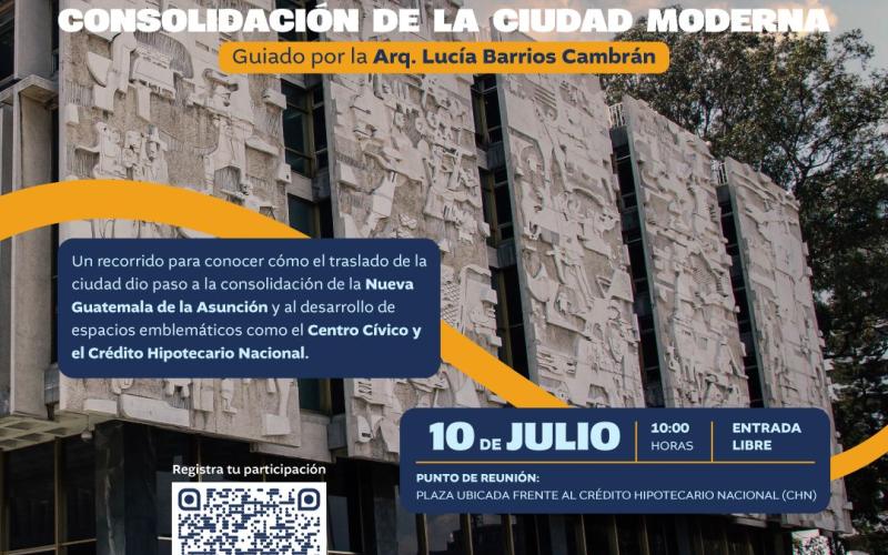 Recorrido guiado “Memorias del traslado: Consolidación de la ciudad moderna”