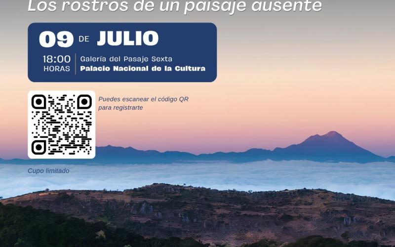 Inauguración de la exposición fotográfica “Petanac: Los rostros de un paisaje ausente”