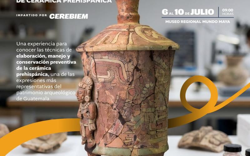 Taller “Elaboración y Conservación Preventiva de Cerámica Prehispánica”