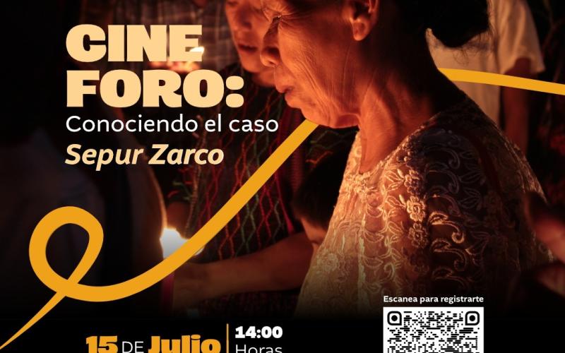 Cine Foro sobre el documental y la sentencia del caso Sepur Zarco