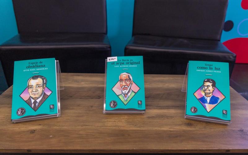 Editorial Cultura presenta tres antologías dedicadas a destacados poetas guatemaltecos
