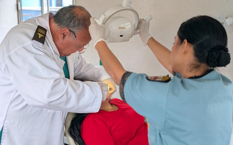 Ejército de Guatemala impulsa Jornadas Médicas Interinstitucionales en Beneficio de comunidades de Morales, Izabal.