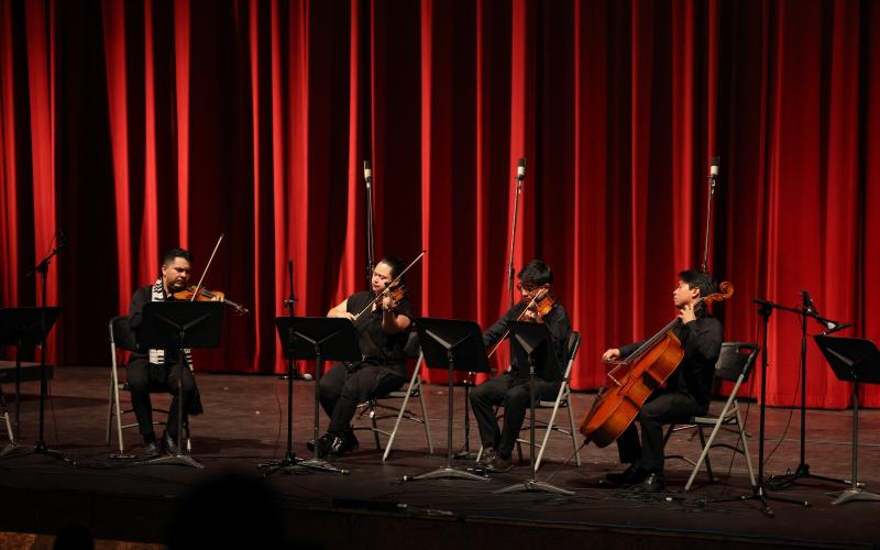 Cuarteto Primavera celebra dos años llevando la música de cámara por Guatemala. 