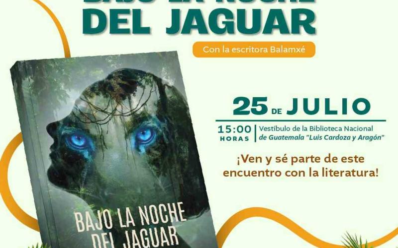 Balamxé presenta su libro “Bajo la noche del jaguar”