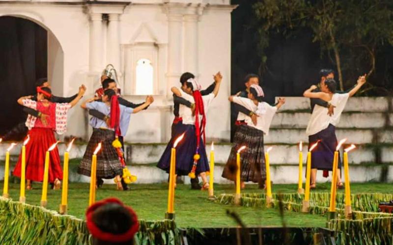 Inicia el 58.º Festival Folklórico Nacional Rab’in Ajaw
