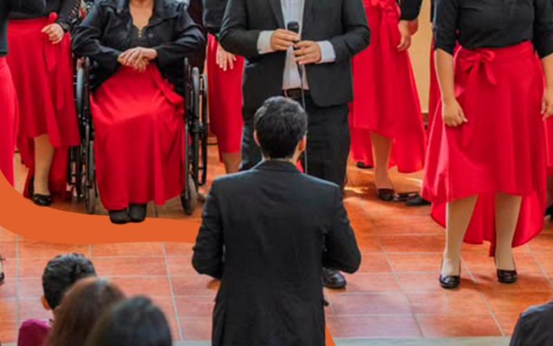 Coro Nacional de Personas con Discapacidad lleva música inclusiva