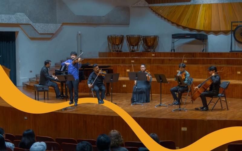 Cuarteto Primavera deleita con una velada musical extraordinaria