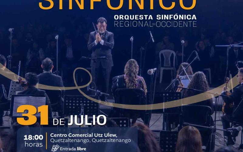 La Sinfónica Regional de Occidente llega a Quetzaltenango