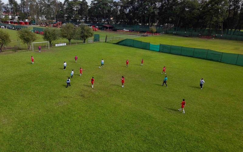 Adolescentes de Zafiro III finalizan torneo de fútbol 