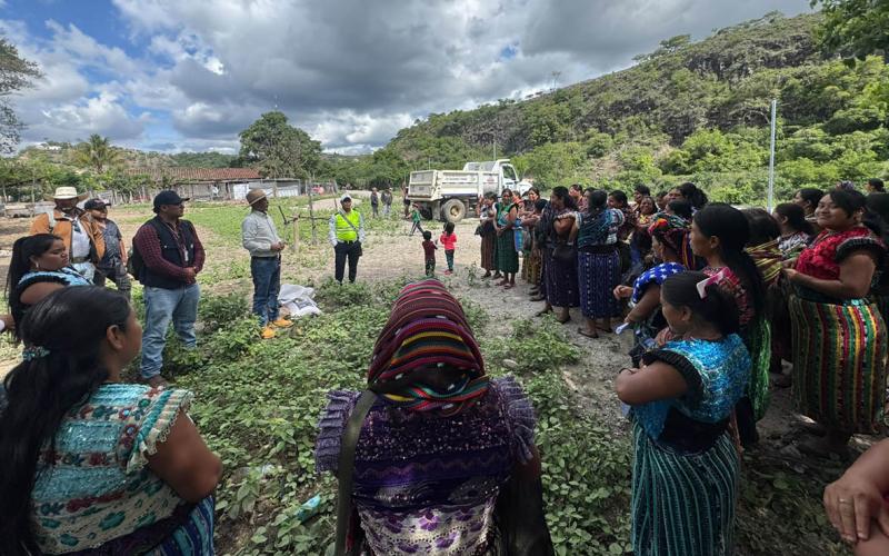 Impulsan la producción local de alimentos en San Andrés Sajcabajá