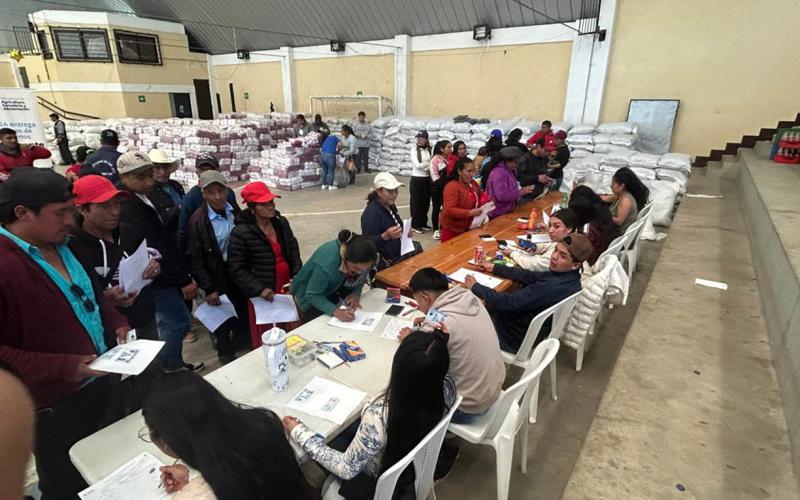 APA inicia la entrega raciones de alimentos a más de ocho mil familias