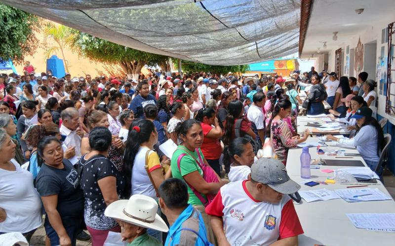 Inicia entrega gratuita de alimentos para más de nueve mil familias de Moyuta