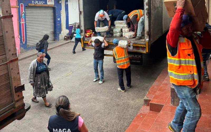 Distribuirán alimentos a familias priorizadas de Guatemala y Jutiapa
