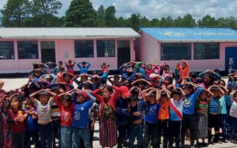 Evacuasión en centros educativos