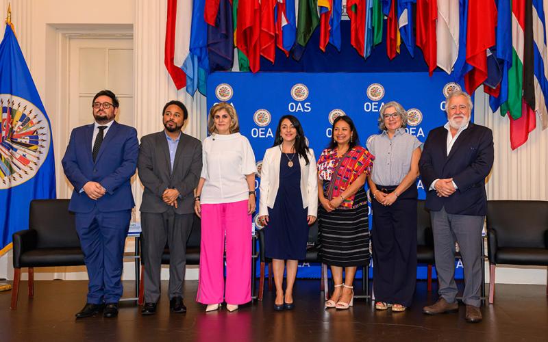Guatemala comparte experiencia de diálogo permanente en la IX Semana Interamericana de los Pueblos Indígenas realizada en la sede de la OEA en Washington D.C.