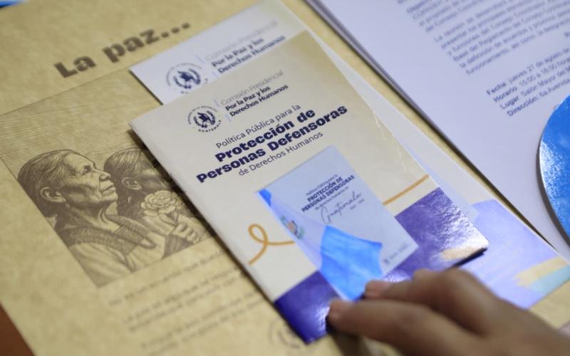 MINGOB y COPADEH avanzan en la protección de personas defensoras de DDHH