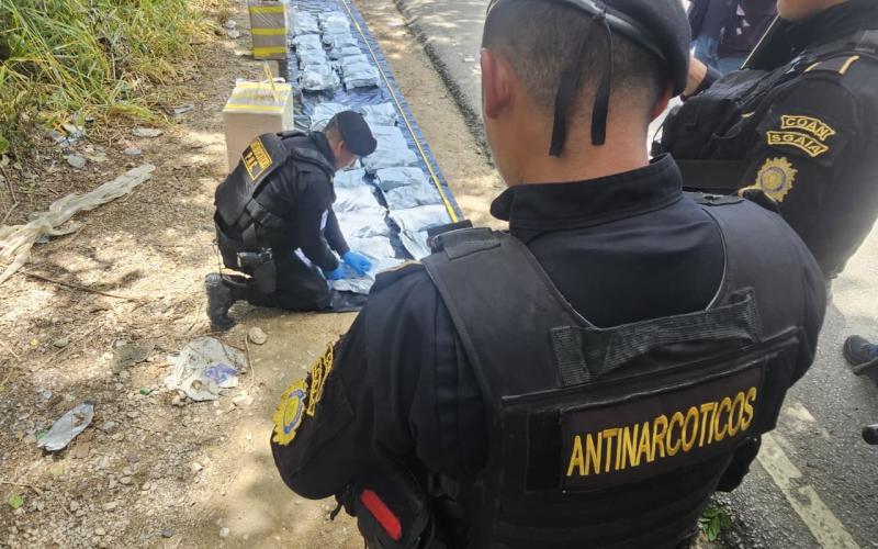 SGAIA captura a hombre con 89 libras de marihuana en Petén