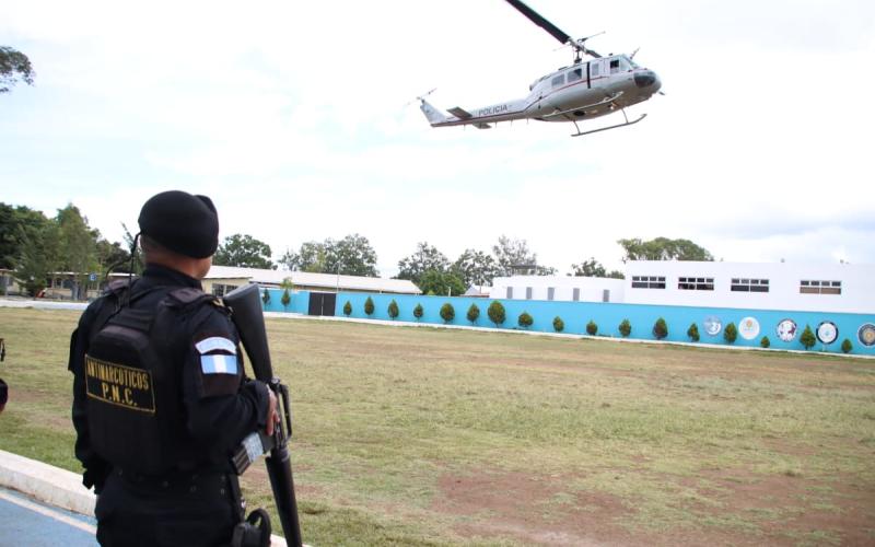Centro de Operaciones Policiales de Tecún Umán interviene en procesamiento de ilícitos