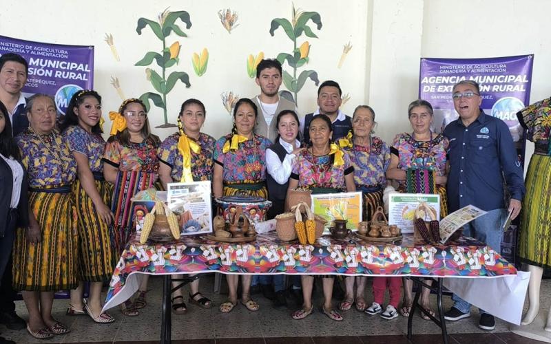 Destacan valor cultural y económico del maíz en San Pedro Sacatepéquez, San Marcos