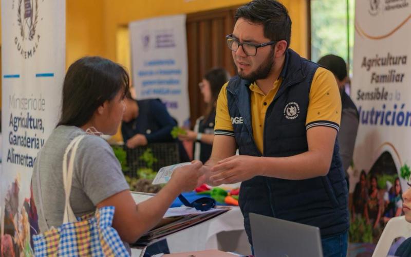 Mintrab participa en ExpoCap San Juan Sacatepéquez