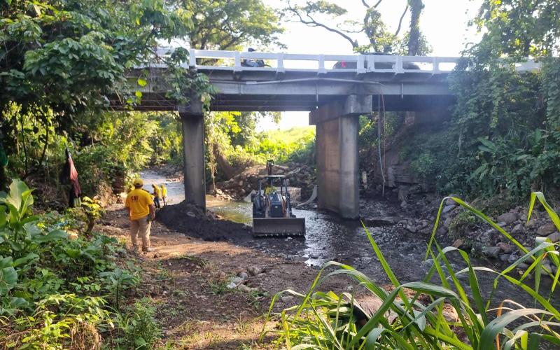 Reprograman cierres viales en el puente Pachipá, kilómetro 142