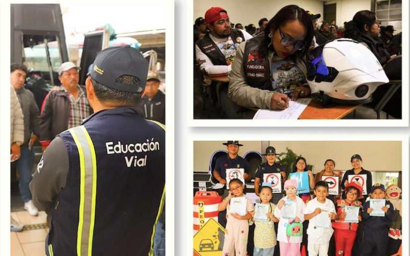 Provial lleva educación vial a más de 9 mil personas