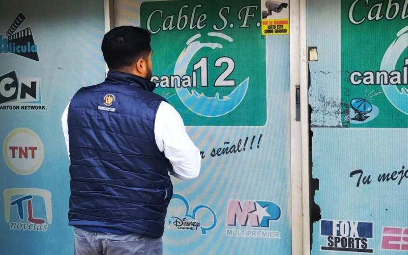 Supervisan servicio de televisión por cable en municipios de Quetzaltenango