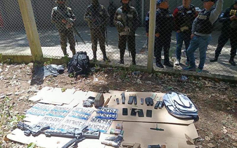 Ejército de Guatemala localiza diferentes ilícitos en San Lucas Sacatepéquez