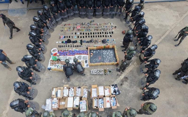 Ejército de Guatemala fortalece acciones de control en la Granja Modelo de Rehabilitación Pavón