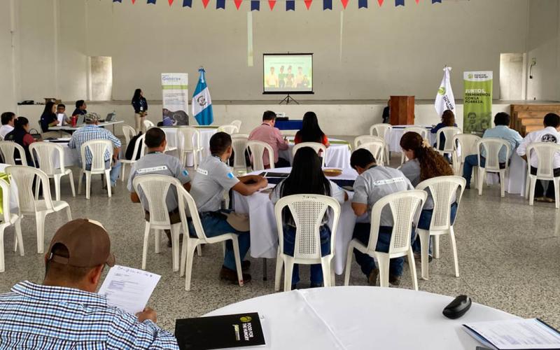 Fortalecen agricultura familiar y resiliencia en comunidades Achíes de Baja Verapaz