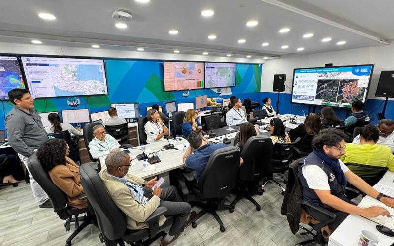 Guatemala y República Dominicana comparten herramientas para anticipar riesgos en el agro