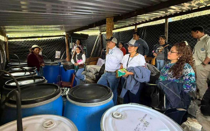 Integrantes de los CADER de diez departamentos intercambian saberes productivos en Totonicapán