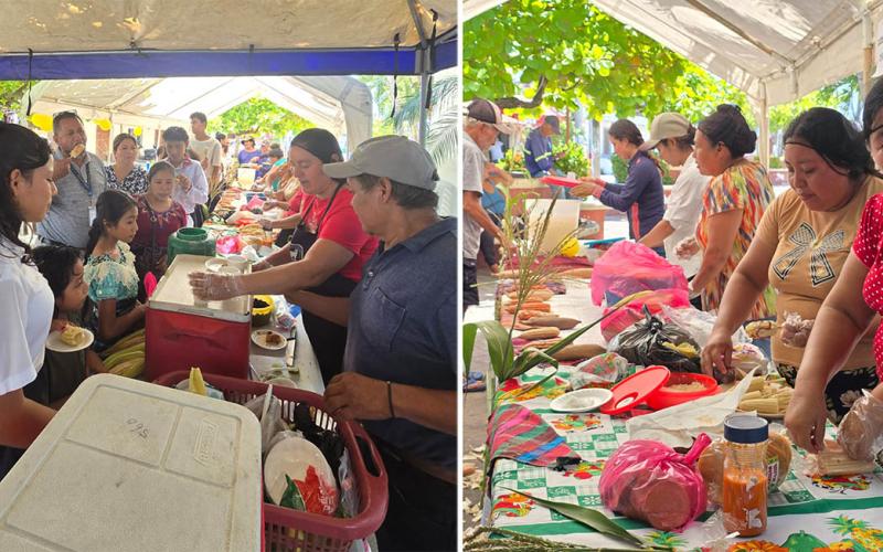 Maíz, alimento y tradición que reúne a familias de Iztapa