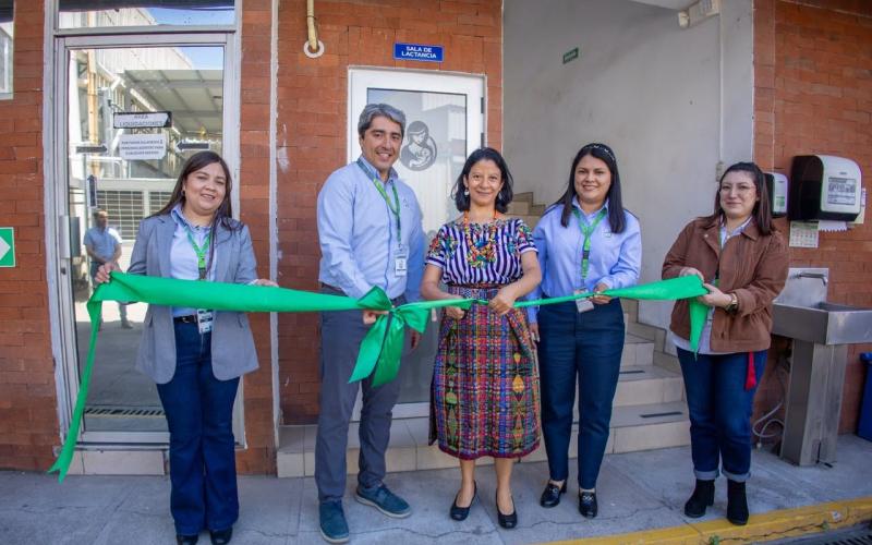 Mintrab reconoce a empresa por implementar sala de lactancia materna