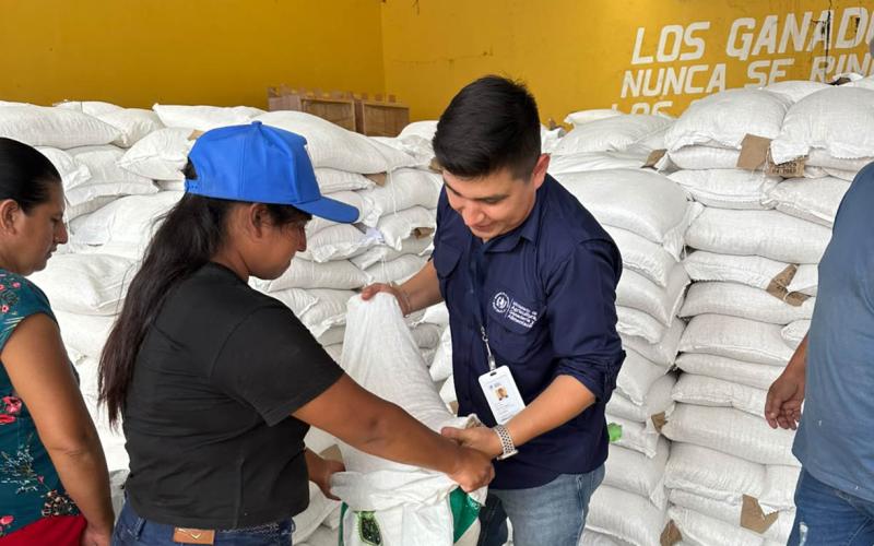 Más de 600 mil raciones de alimentos fueron distribuidas en todo el país