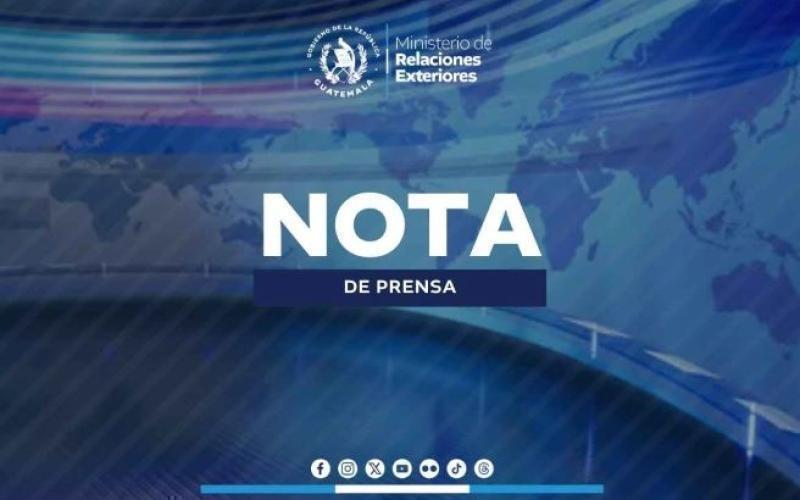 nota de prensa