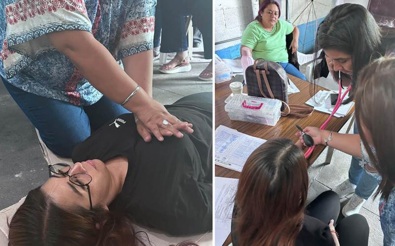 Personal de Hogar Rural fortalece capacidades en primeros auxilios