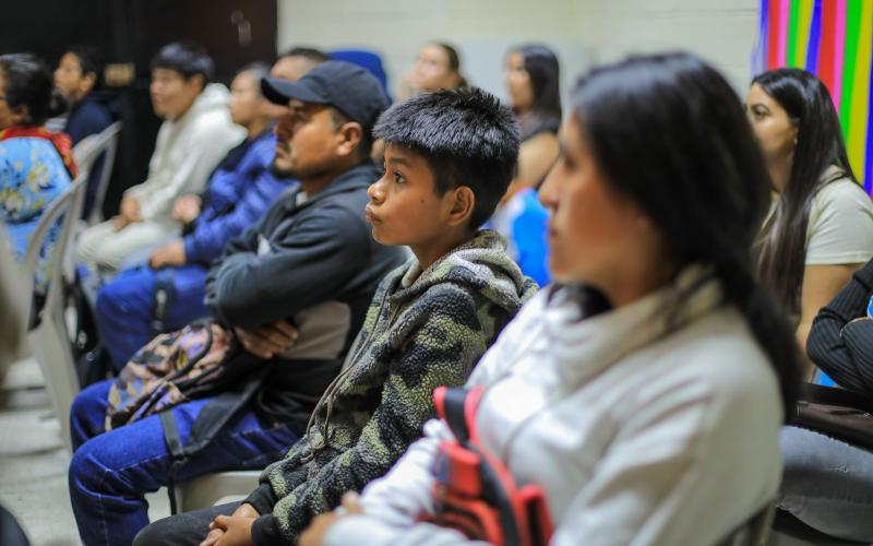 CCO presenta sus talleres a familias del Centro Álida España  