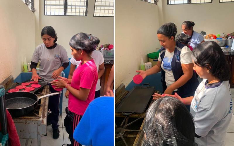 Promueven el consumo de tortillas nutritivas en estudiantes de Jutiapa