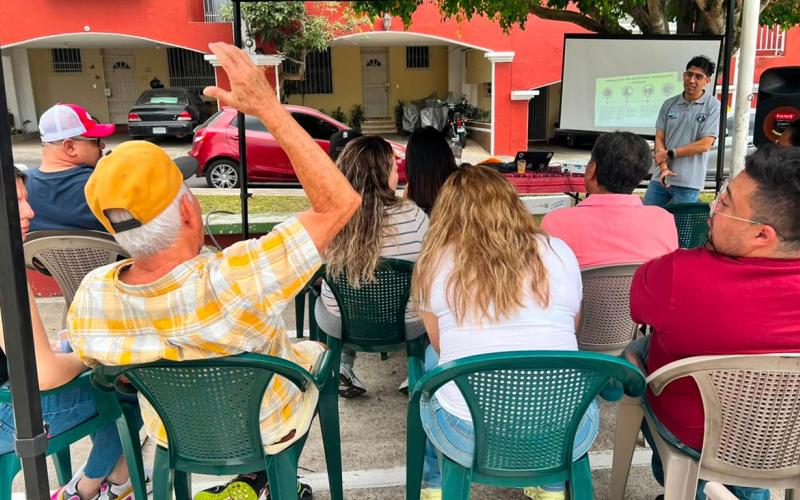 Promueven la tenencia responsable y el bienestar animal en zona 18