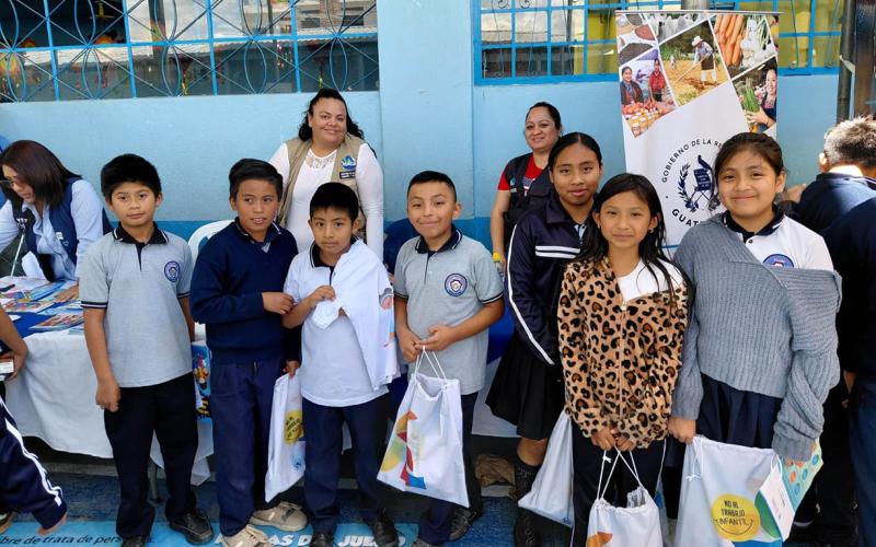 Realizan jornada interinstitucional para la erradicación del trabajo infantil en Huehuetenango