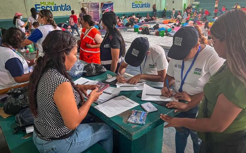 SBS fortalece su respuesta institucional ante la emergencia por la actividad del Volcán de Fuego