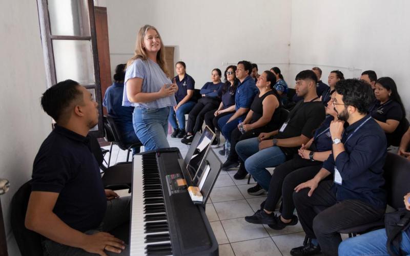 Coro Nacional de Personas con Discapacidad "César Augusto Hernández" finaliza taller intensivo. 