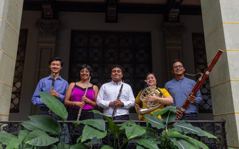 El Quinteto Xocomil hará escuchar sus acordes en Baja Verapaz