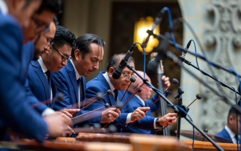 Teatro y marimba se encuentran este domingo en el Teatro de Bellas Artes