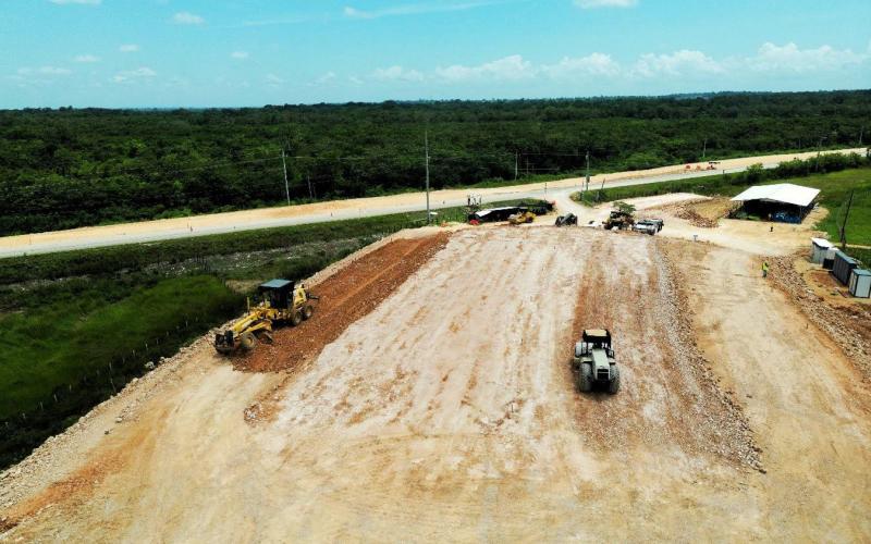 Avanzan trabajos en el Libramiento de Sayaxché, Petén