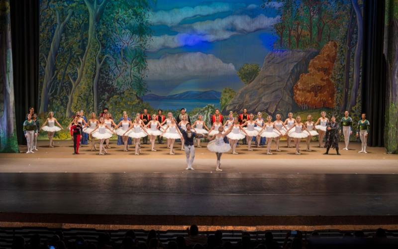 Una noche para compartir el arte: El Lago de los Cisnes llega a su penúltima función. 